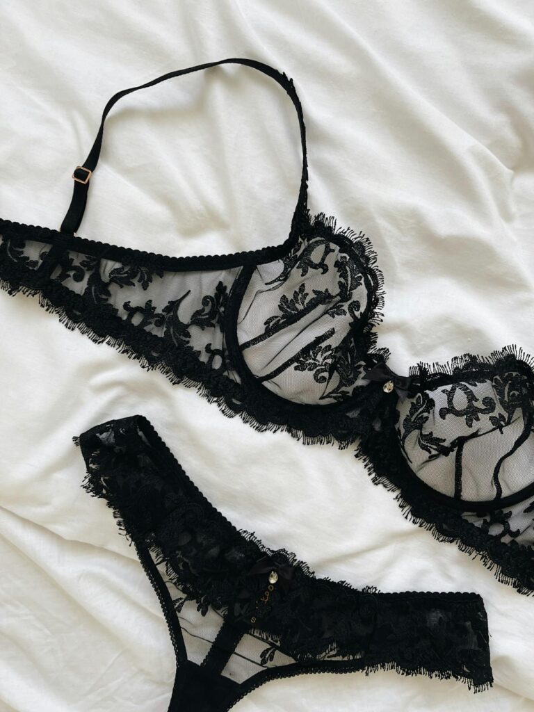 black underwear